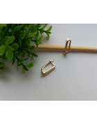 Швензы прямоугольные. Латунь, позолота